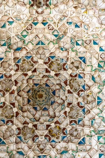 Tile Covered Ceiling Dome