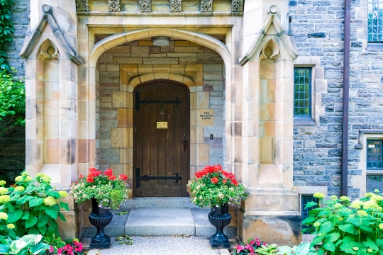 Toronto, Canada, Trinity College architecture detail