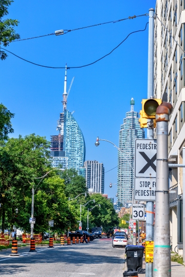 Toronto Cityscape The Esplanade