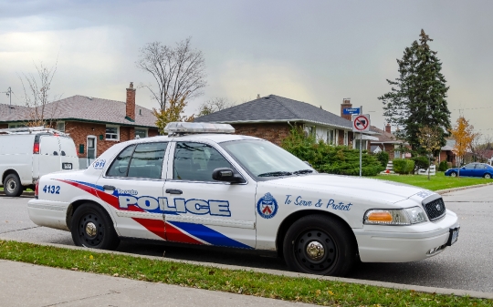 Toronto Police Car