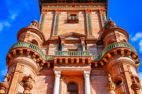 Tower Feature Plaza de Espana Seville