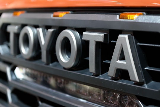 Toyota Tundra, Detail of Grille