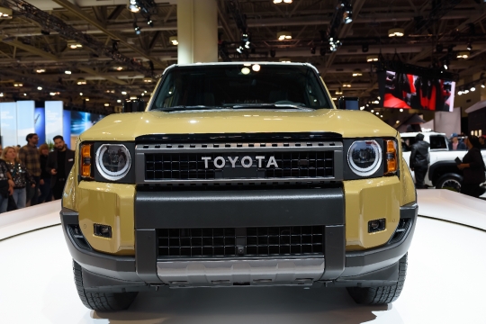 Toyota Vehicle, Front View