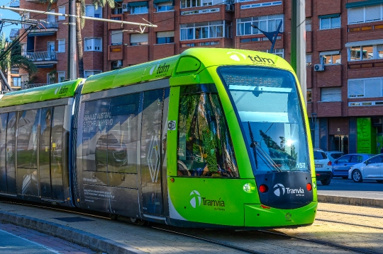 Tram Driving in Murcia