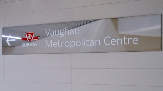 TTC Station Sign