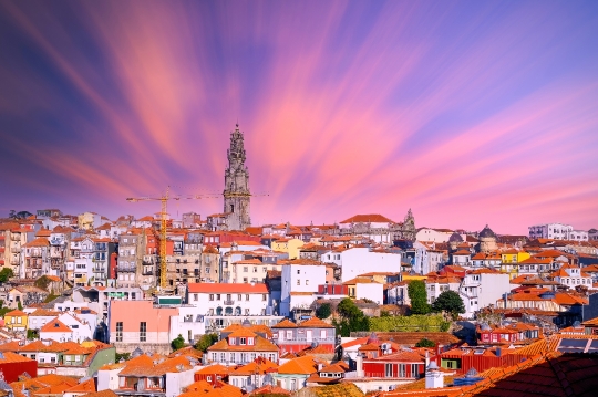 Urban Cityscape and Skyline in Porto