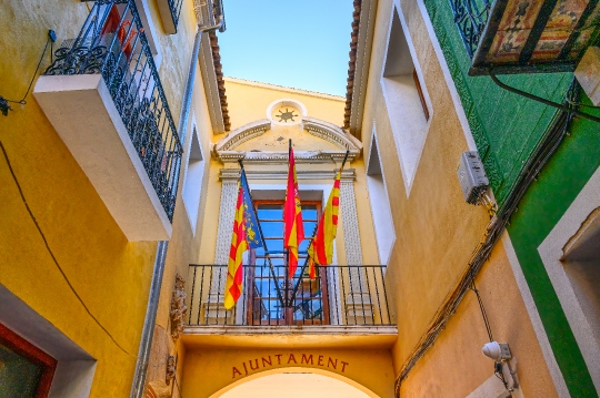 Villajoyosa City Hall Building Exterior