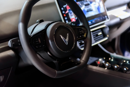 Vinfast Steering Wheel and Dashboard