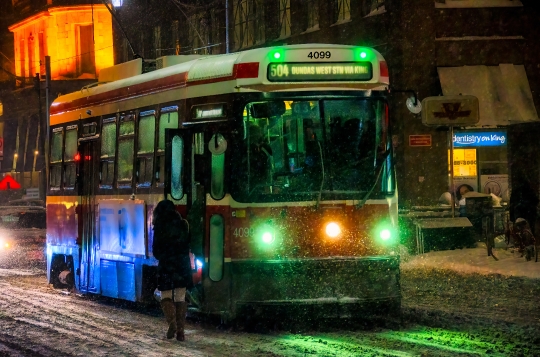 Vintage TTC Streetcar