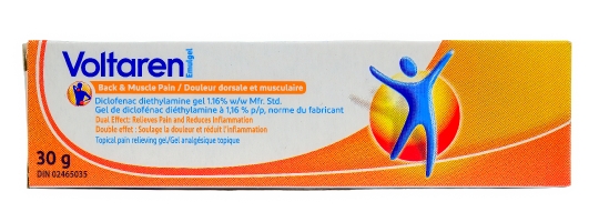 Voltaren pain reliever medicine