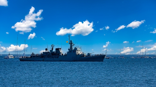 War Ship in Alicante