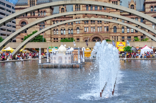 Water Fountain Nathan Phillips Square