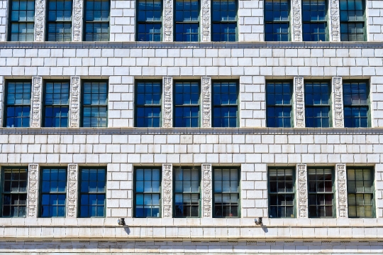 Window Pattern Stone Wall