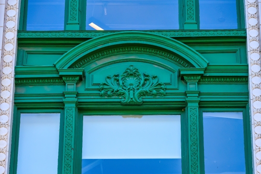 Wood Decoration Colonial Window